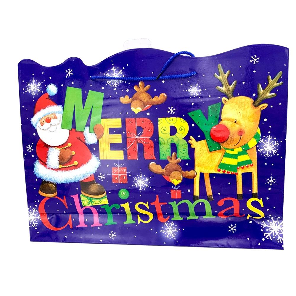 Punga cadou Merry Christmas mare - Nitzi.ro