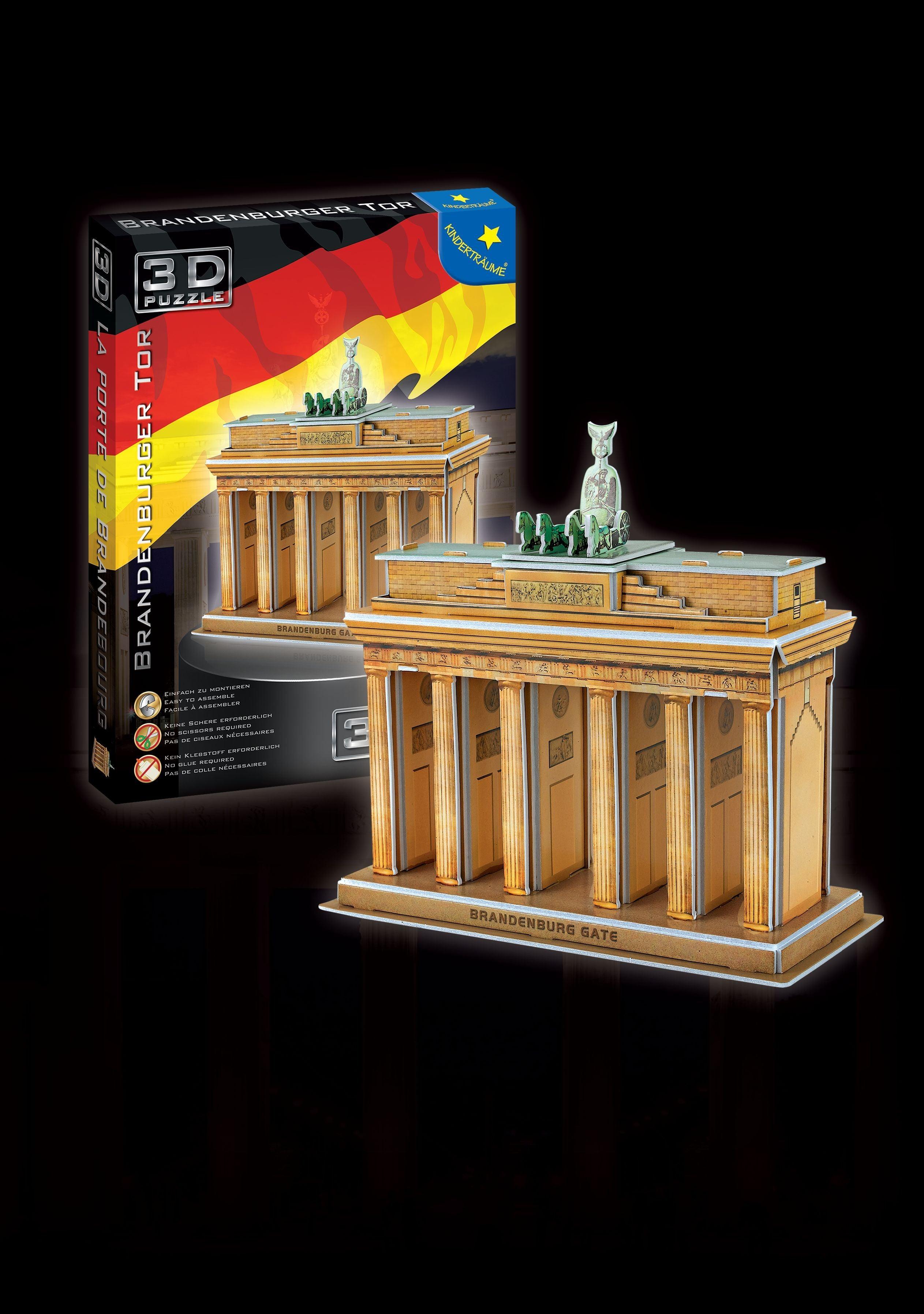 Puzzle 31 piese 3D Poarta Brandenburg - Nitzi.ro