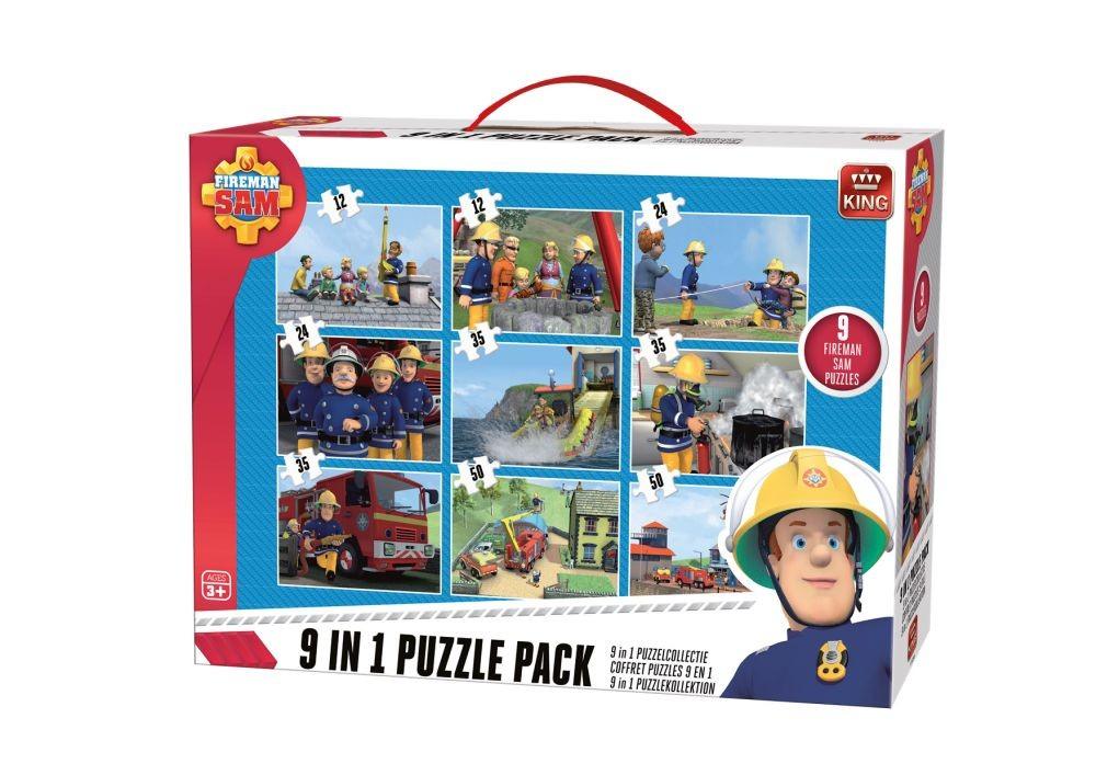 Puzzle 9in1 Pompierul Sam - Nitzi.ro