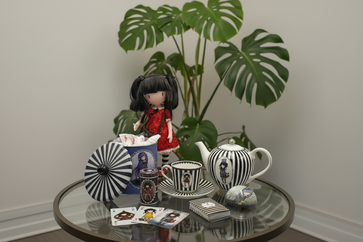 Cescute cu farfurioara Gorjuss Ladybird/Ruby