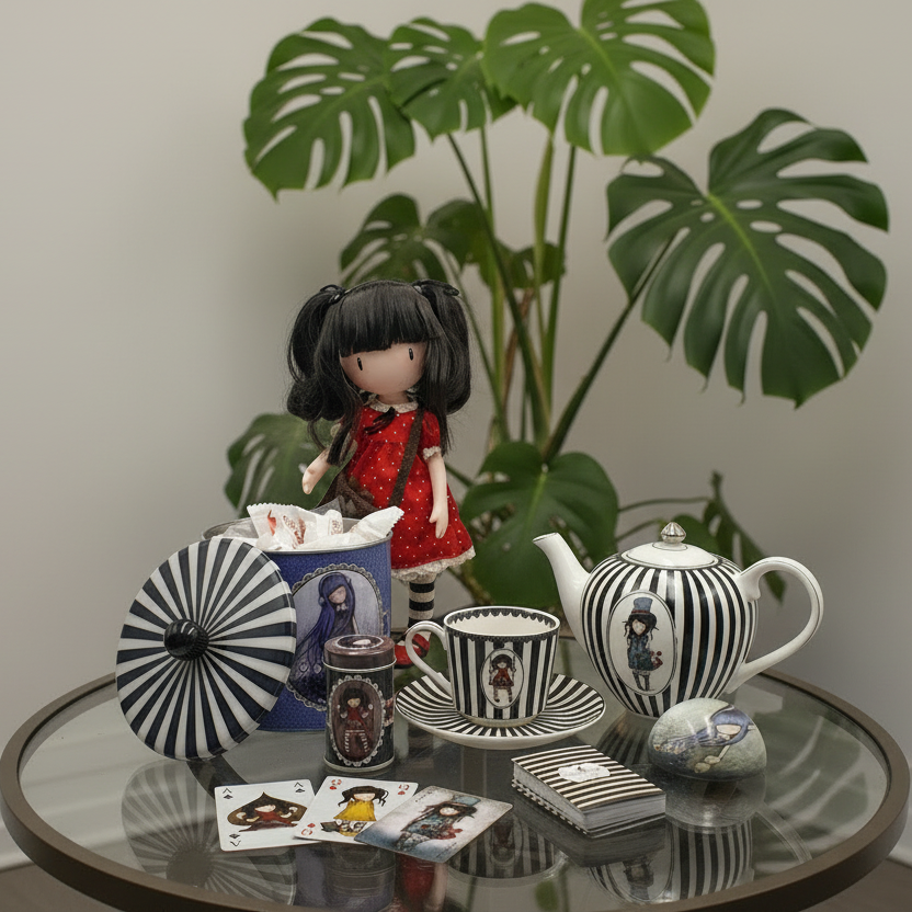 Cescute cu farfurioara Gorjuss Ladybird/Ruby