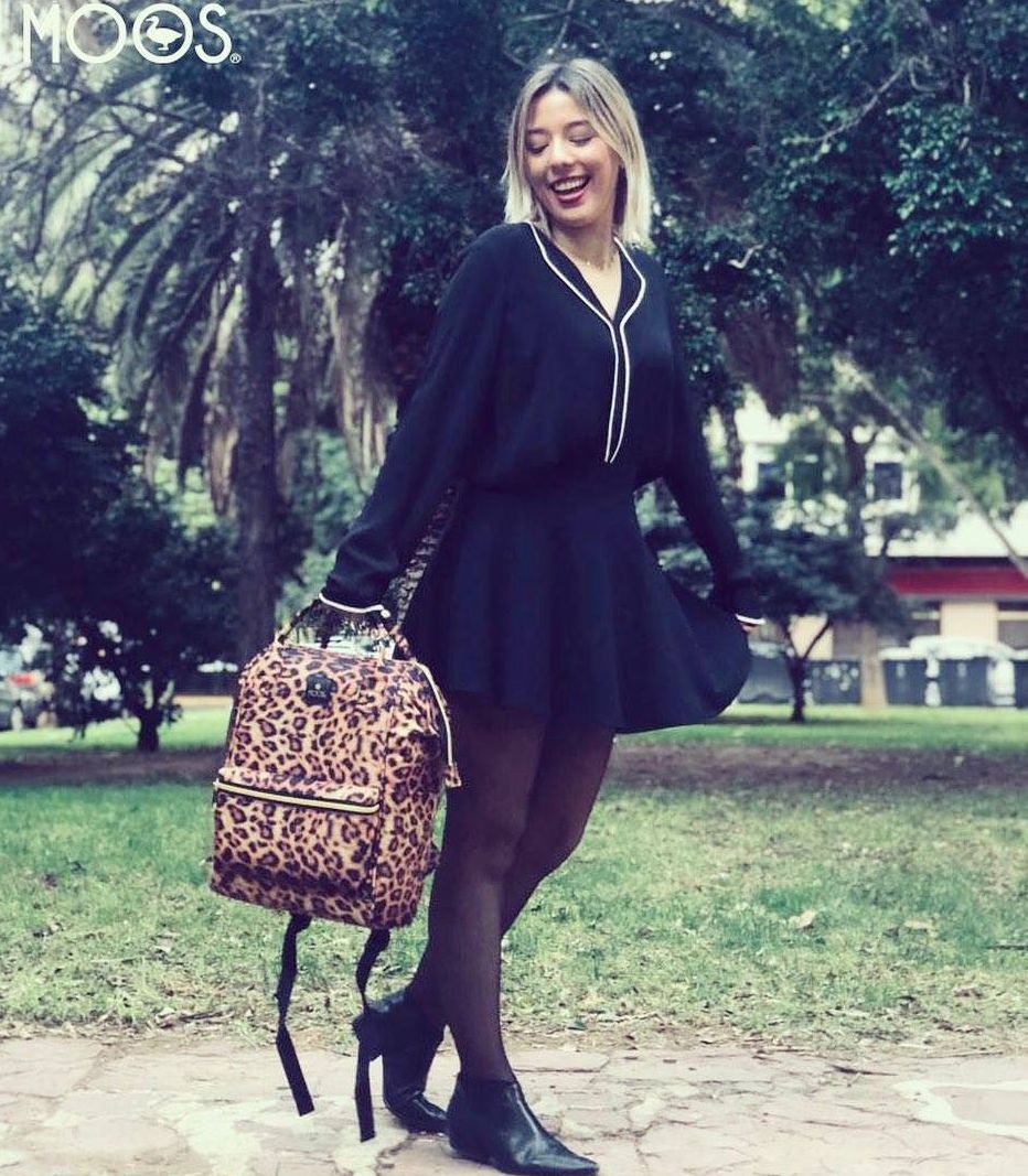 Rucsac dama laptop Moos Animal Print