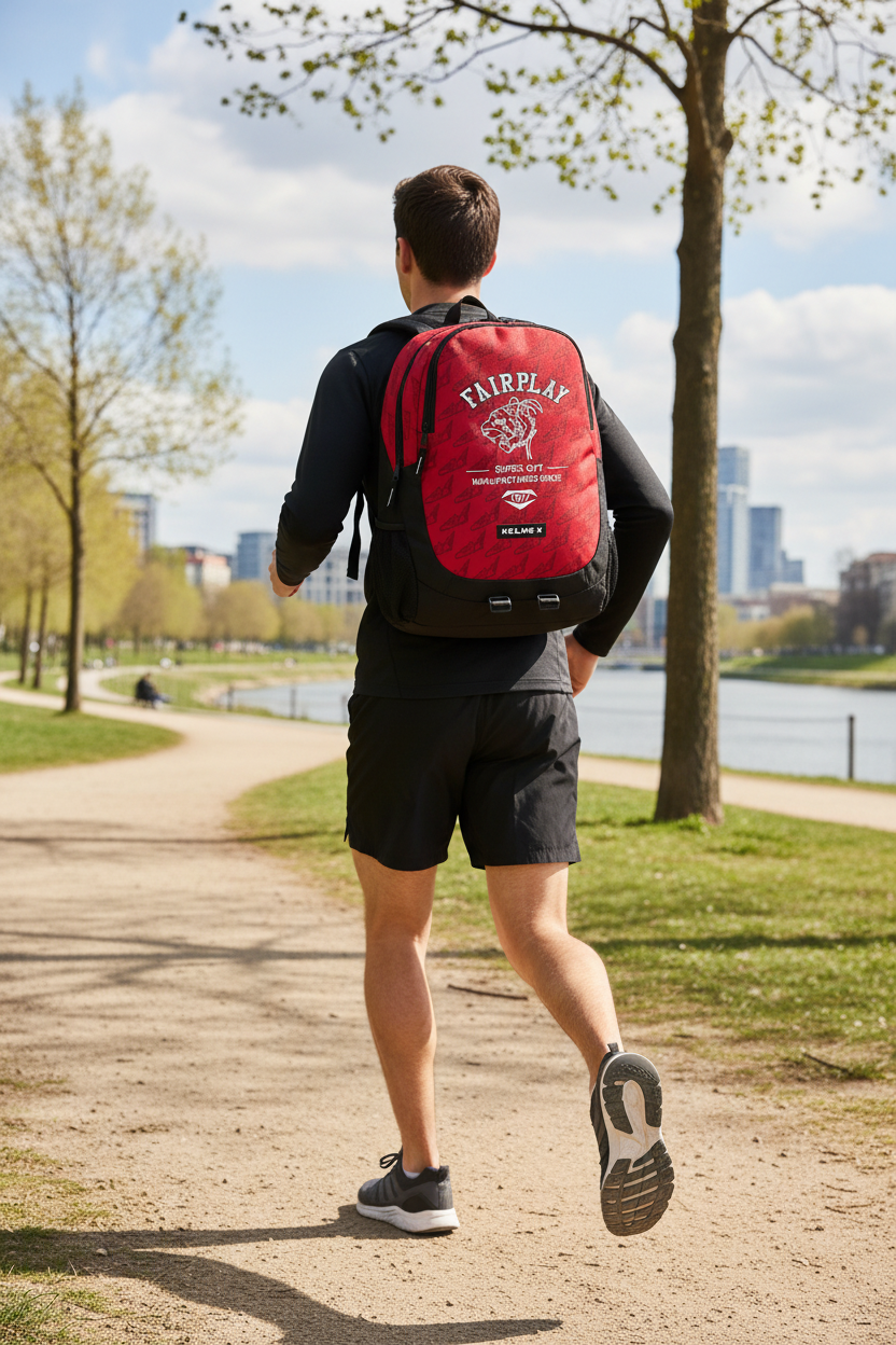 rucsac Kelme Fairplay, 44 cm cu design sportiv modern