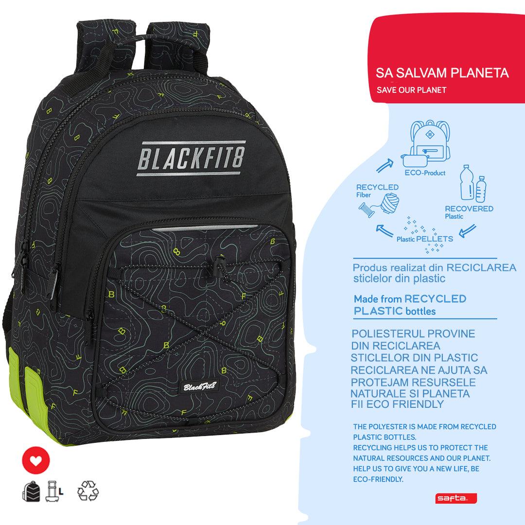 Rucsac dublu BlackFit8 Topography - Nitzi.ro