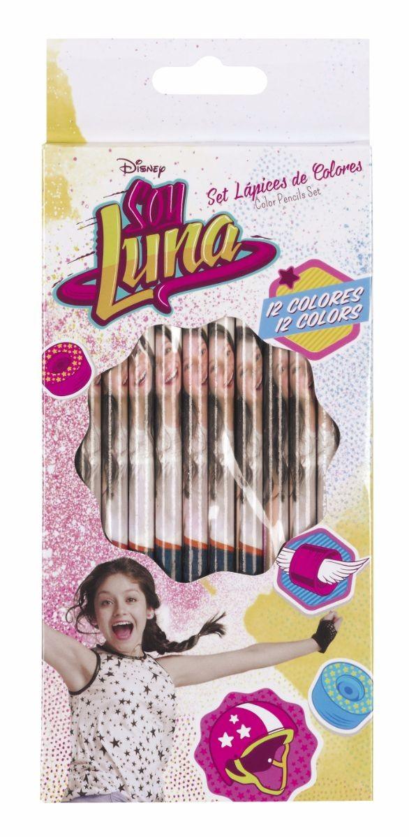 Set 12 creioane colorate Soy Luna - Nitzi.ro