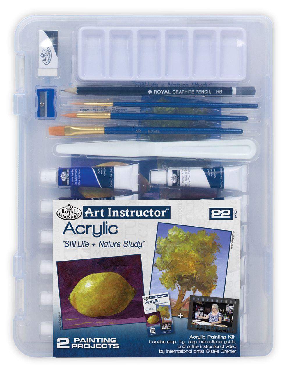 Set pentru pictura cu acuarela - Natura Moarta-Studiul Naturii-22 piese - Nitzi.ro