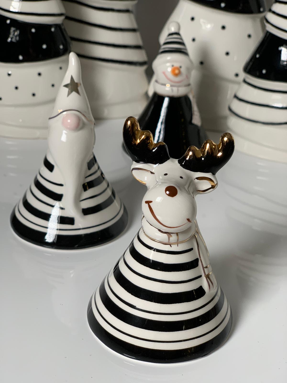 Set 3 clopotei ceramica