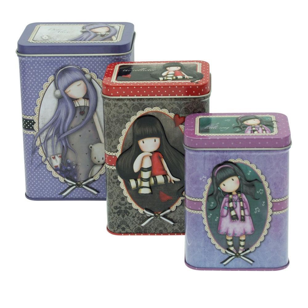 Set 3 cutii metalice Gorjuss - Nitzi.ro