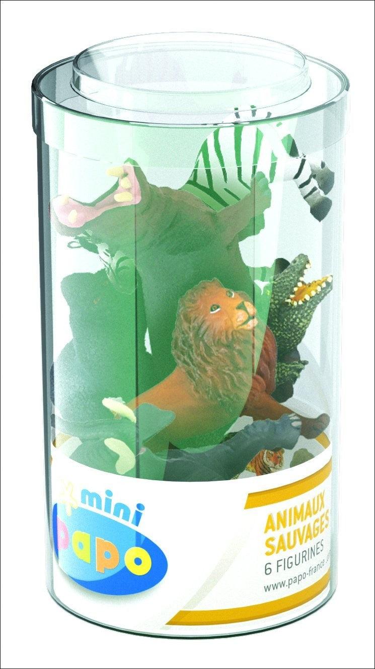 Set 6 mini figurine animale salbatice - Nitzi.ro