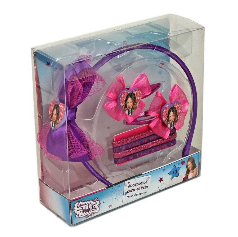 Set bentita pentru par si accesorii Violetta Love - Nitzi.ro