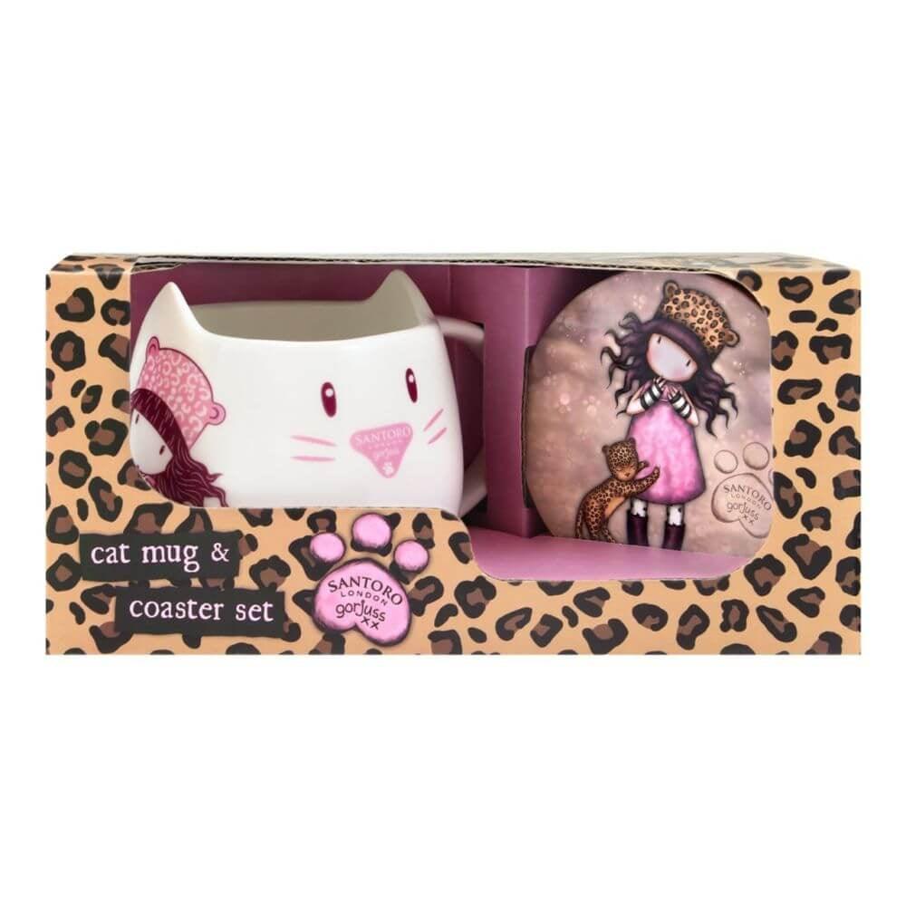 Set cana si suport Gorjuss Purrrrrfect Love - Nitzi.ro