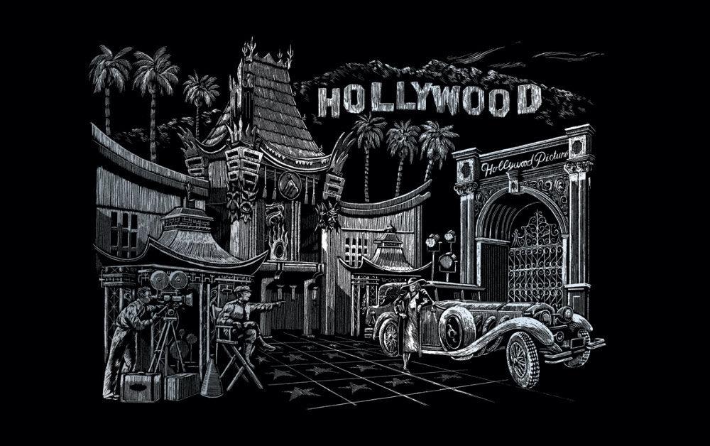 Set gravura Hollywood - Nitzi.ro