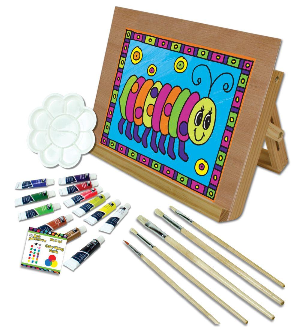 Set pentru pictura cu sevalet - 15 proiecte - Nitzi.ro
