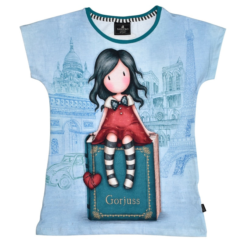 Tricou copii Santoro Gorjuss Cityscape-My Story