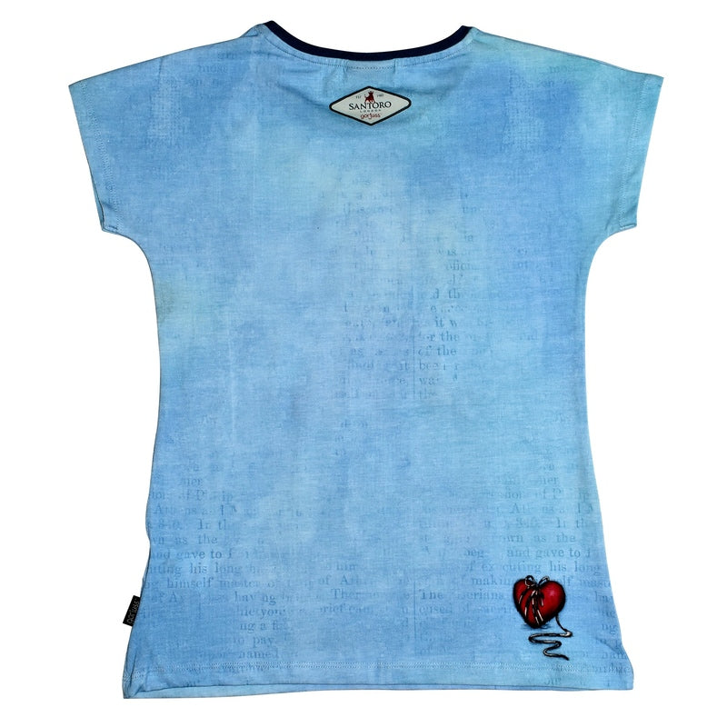 Tricou copii Santoro Gorjuss Cityscape-My Story