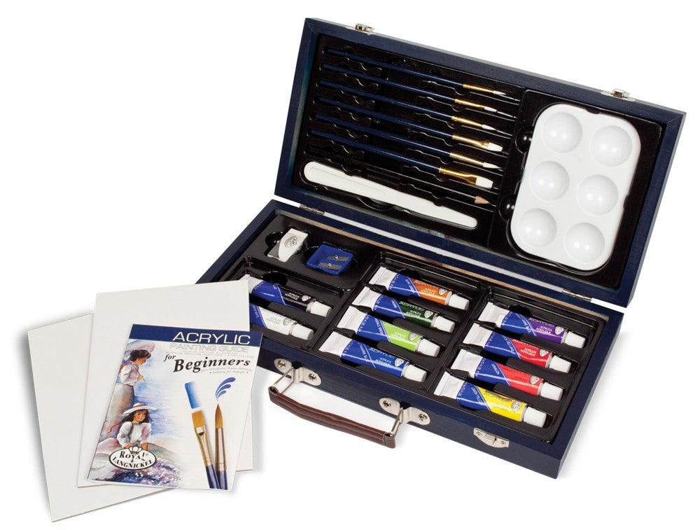 Trusa pentru pictura culori acrilice Artist Set - Nitzi.ro