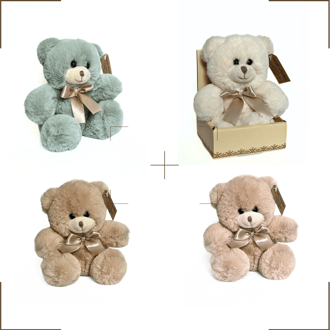 Ursulet din plus 14 cm diverse culori