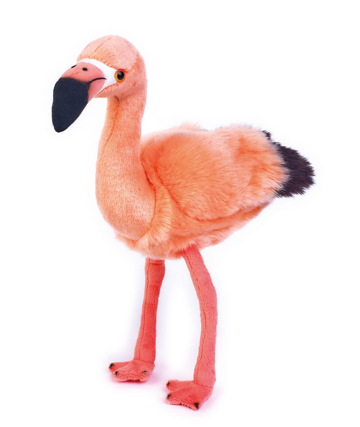 Jucărie copii Flamingo de plus roz 36 cm - Nitzi.ro