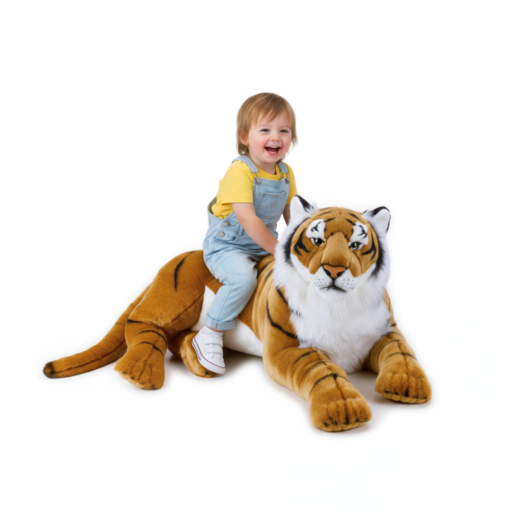 Jucărie copii Tigru de plus gigant 100 cm
