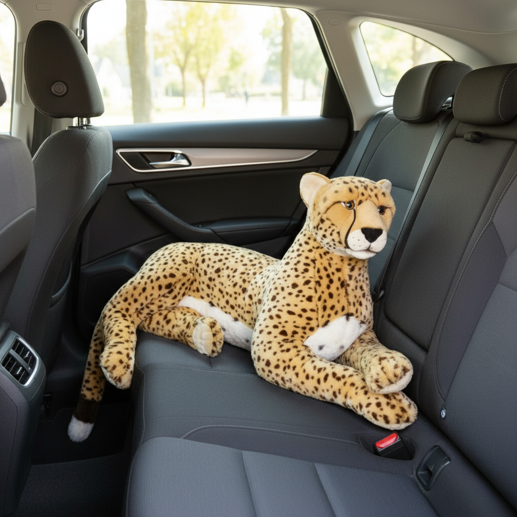 Jucărie copii Ghepard de plus gigant 100 cm