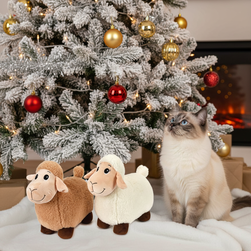 OIta pufoasa de plus de 22 cm pentru adormit copii