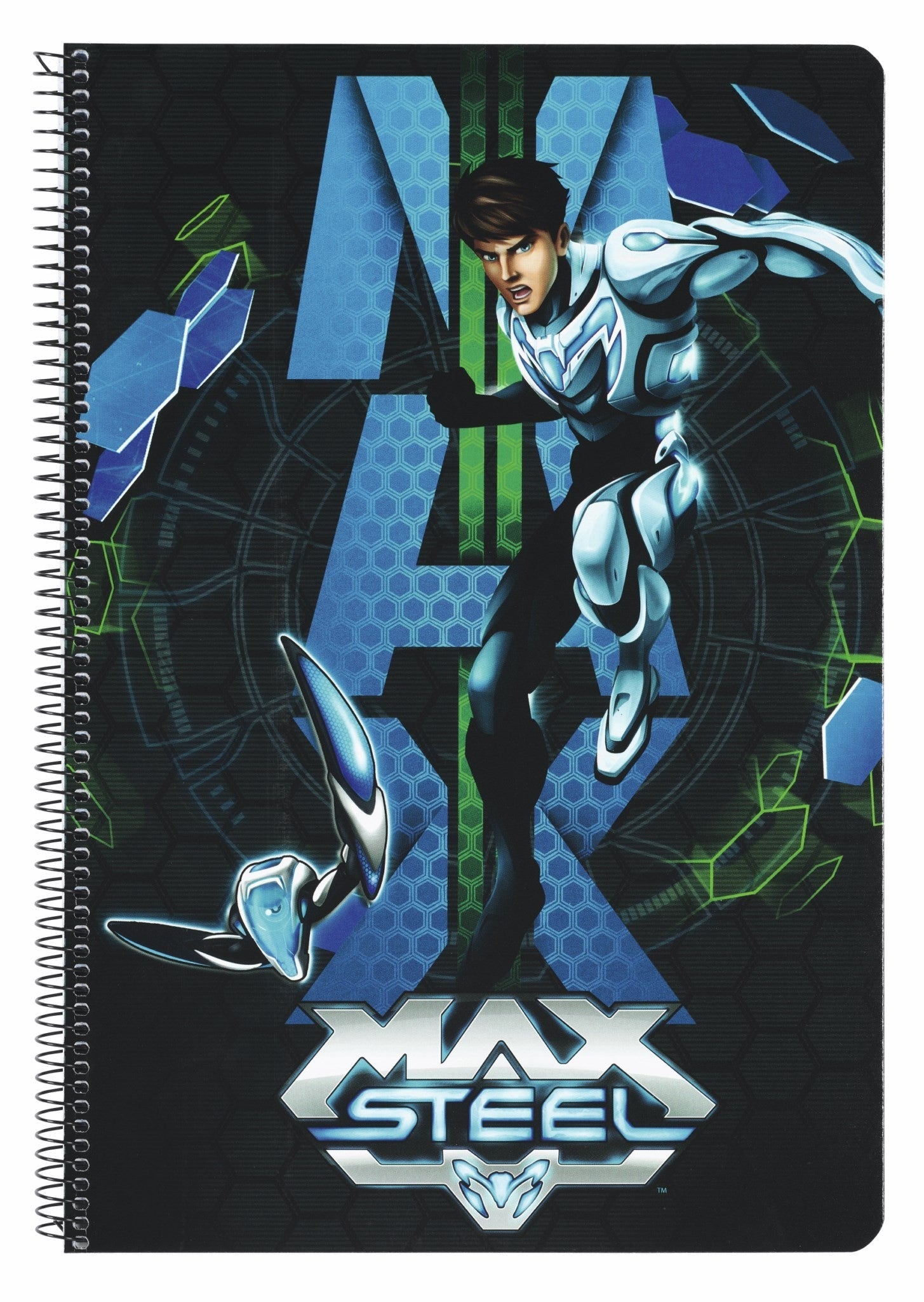 Caiet cu spira A4-80 de file colectia Max Steel