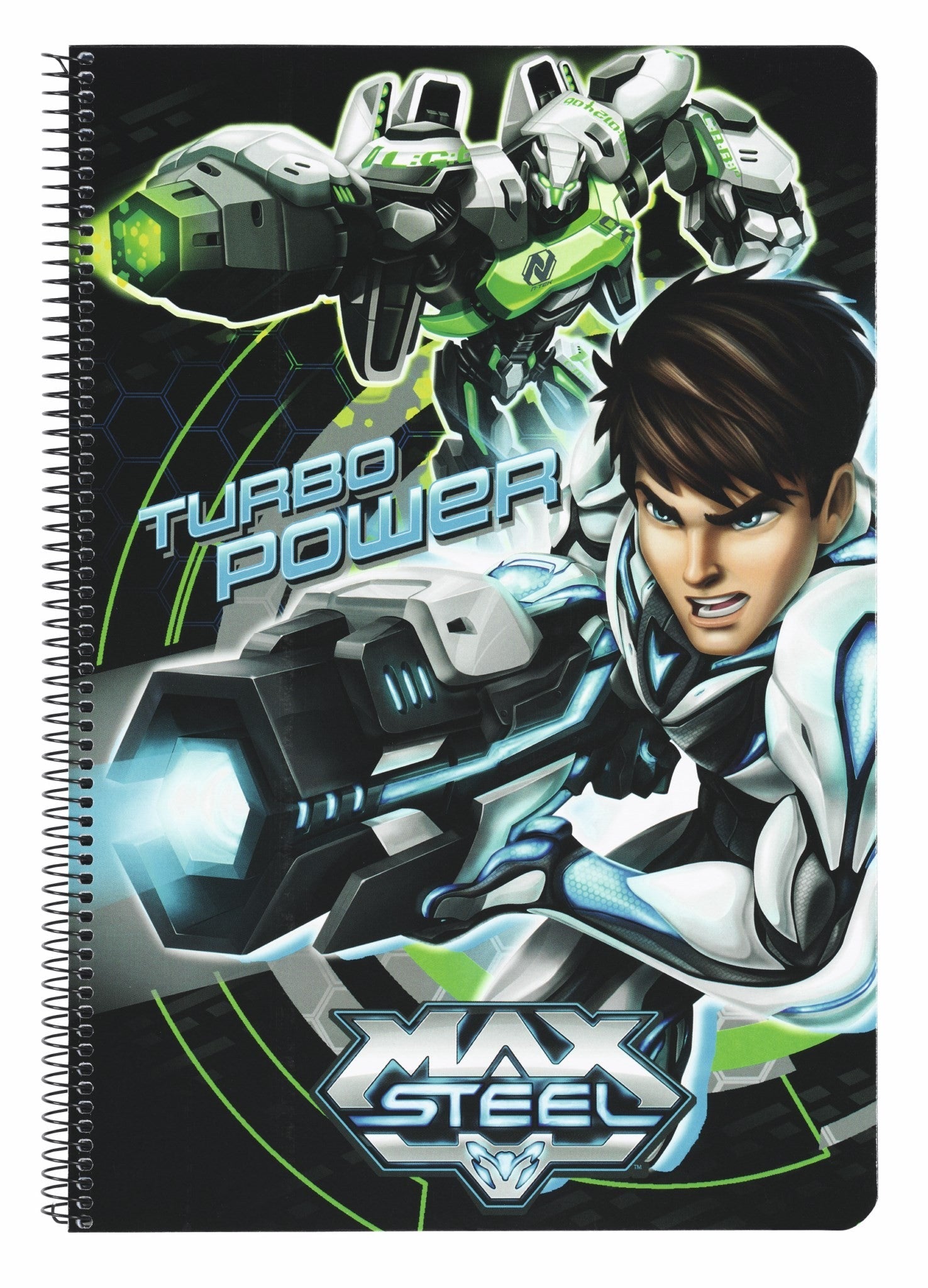 Caiet cu spira A4-80 de file colectia Max Steel