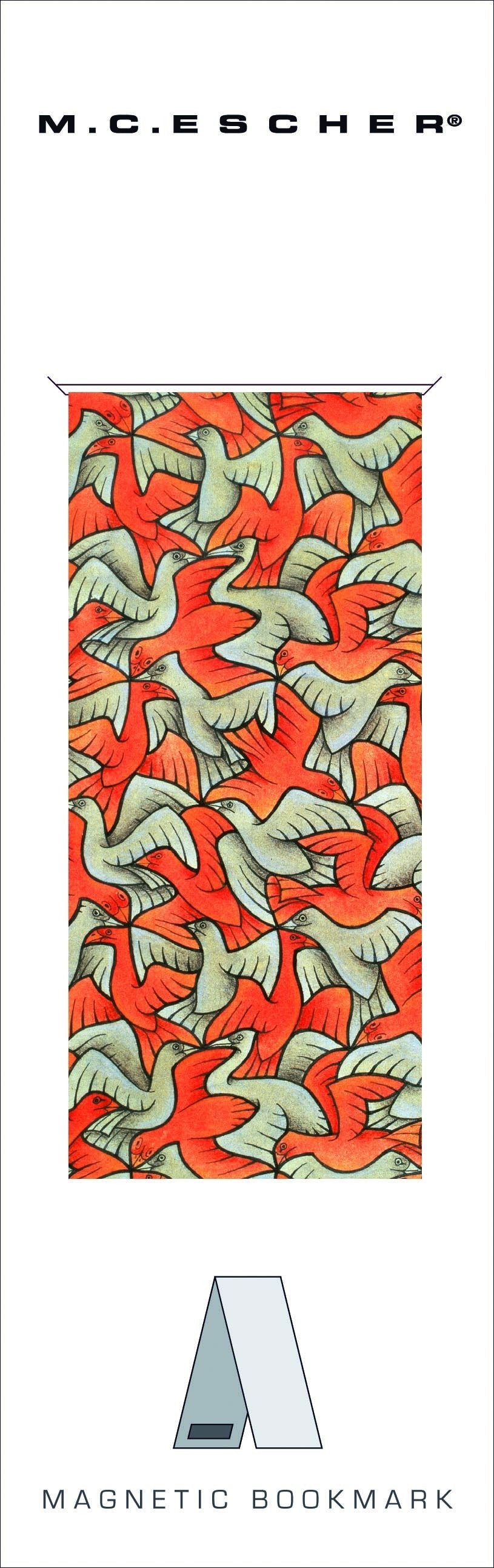 Semn de carte magnetic M.C. Escher Pasari