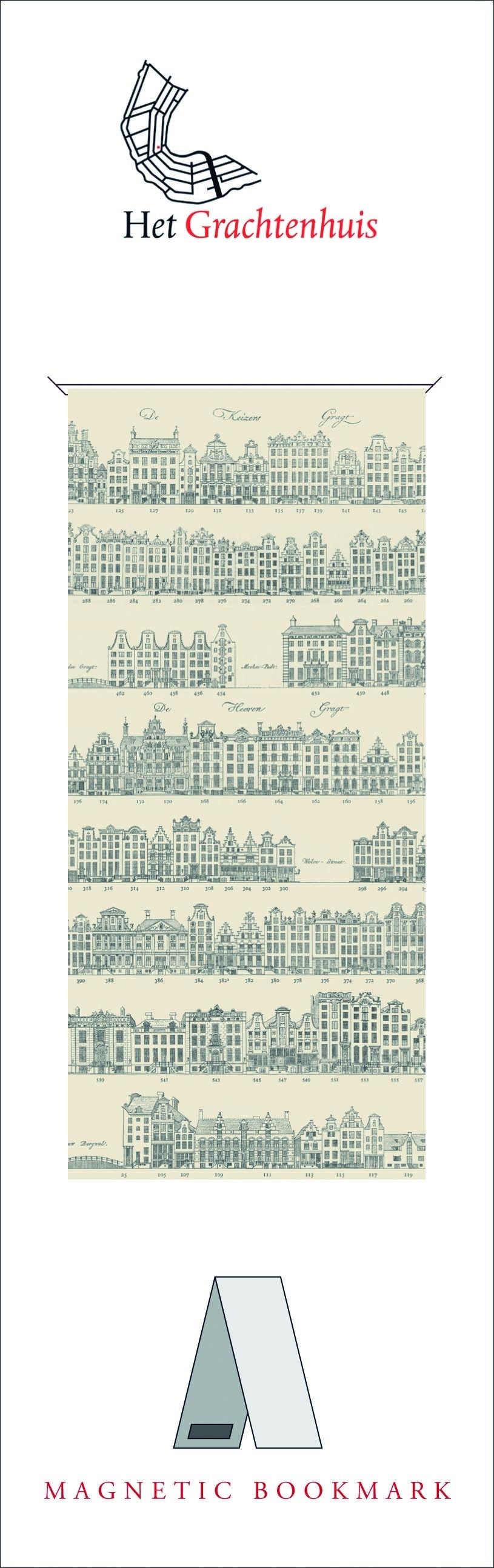 Semn de carte magnetic Grachtenhuis