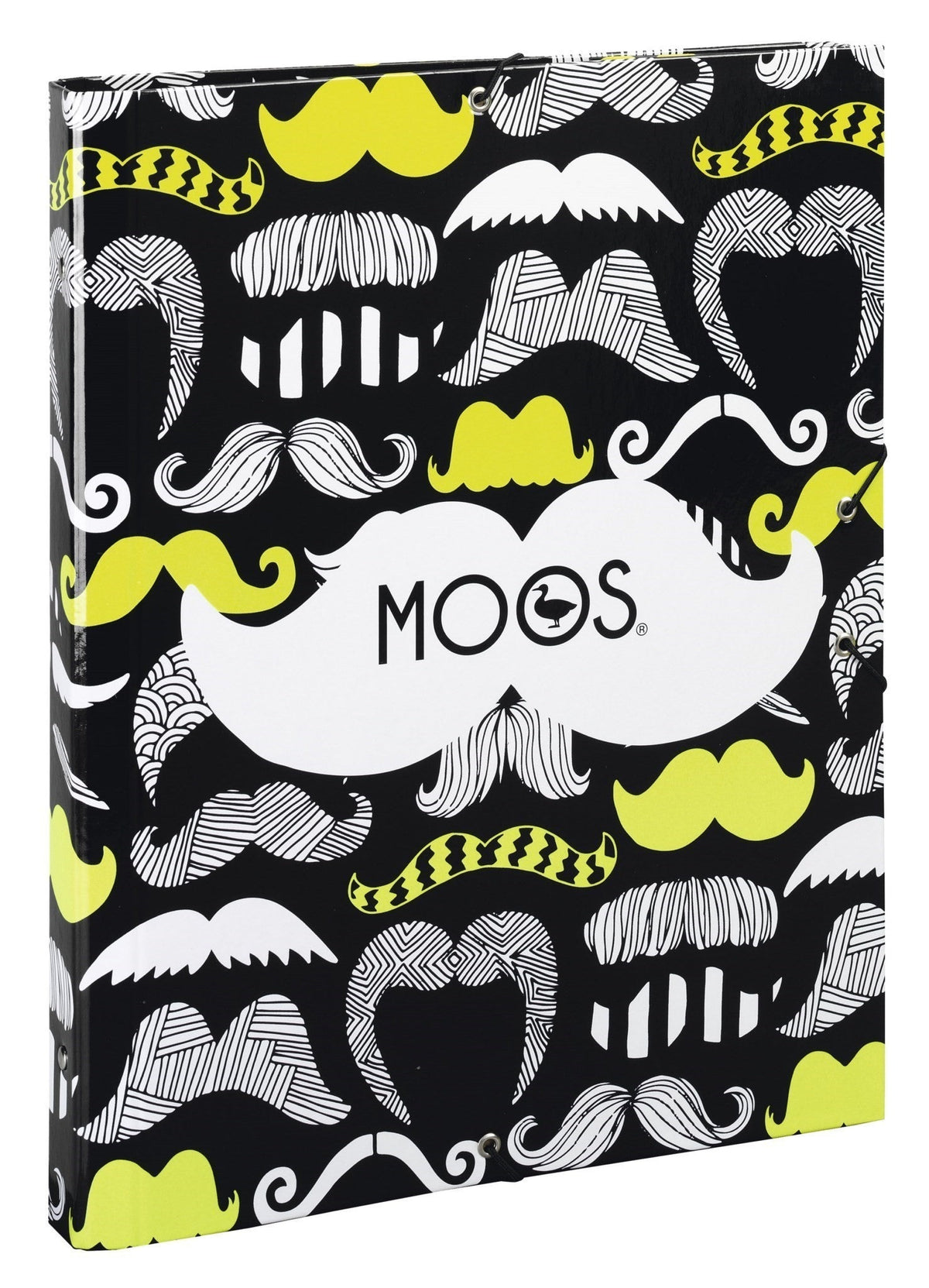 Mapa cu elastic A4 separatoare colectia Moos Moustache