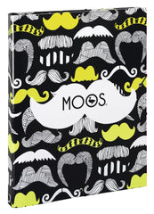 Mapa cu elastic A4 separatoare colectia Moos Moustache