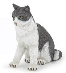 Figurina Papo -Pisicuta sezand - Nitzi.ro