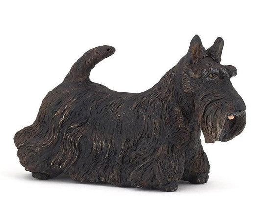 Figurina Papo -Catel Scottish Terrier negru - Nitzi.ro