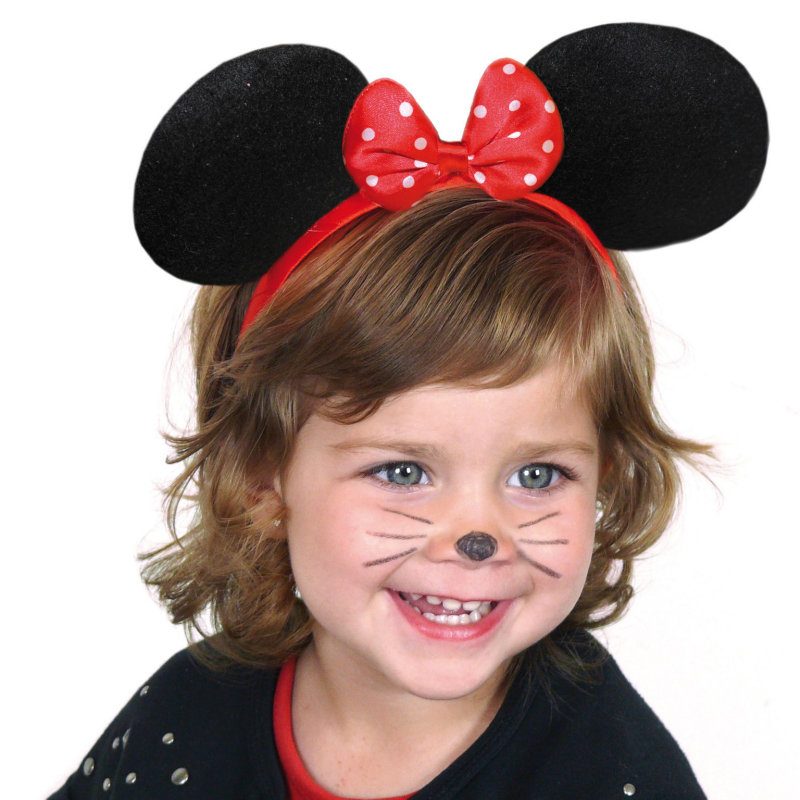 Cordeluta pentru par cu urechi Minnie Mouse