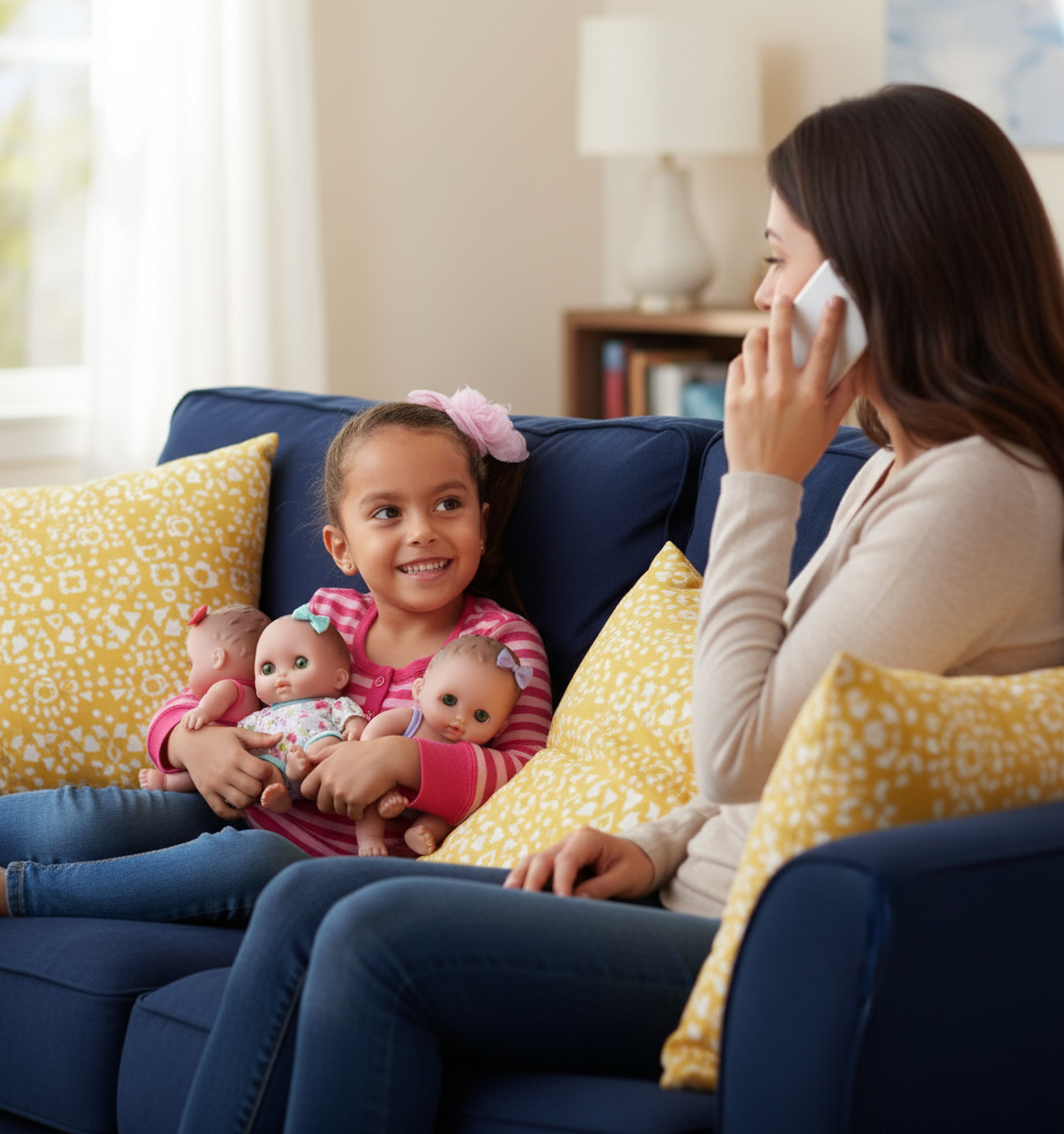 Bebelusele micute zambitoare, jucarii de rol pentru copii bine educati