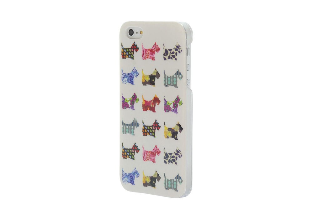 Husa rigida iPhone 5/5S Eclectic Scottie Dogs