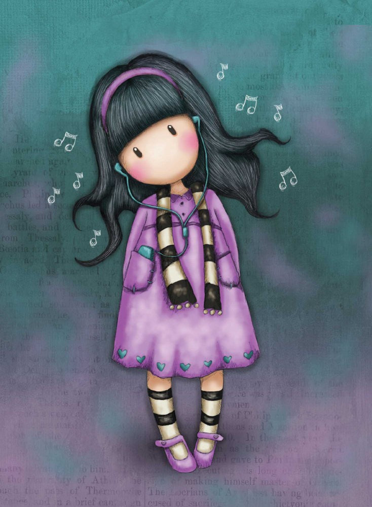 Felicitare Gorjuss-Little Song