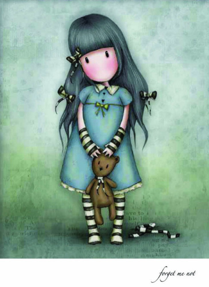 Felicitare Gorjuss - Forget Me Not