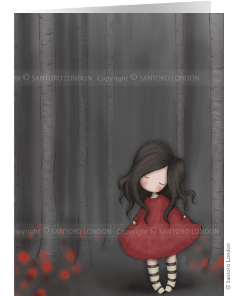 Felicitare Gorjuss - Poppy Wood