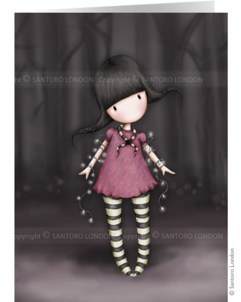 Felicitare Gorjuss - Fairy Lights