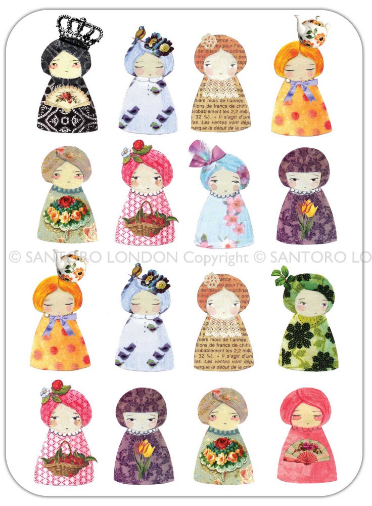 Felicitare Eclectic-Dolls