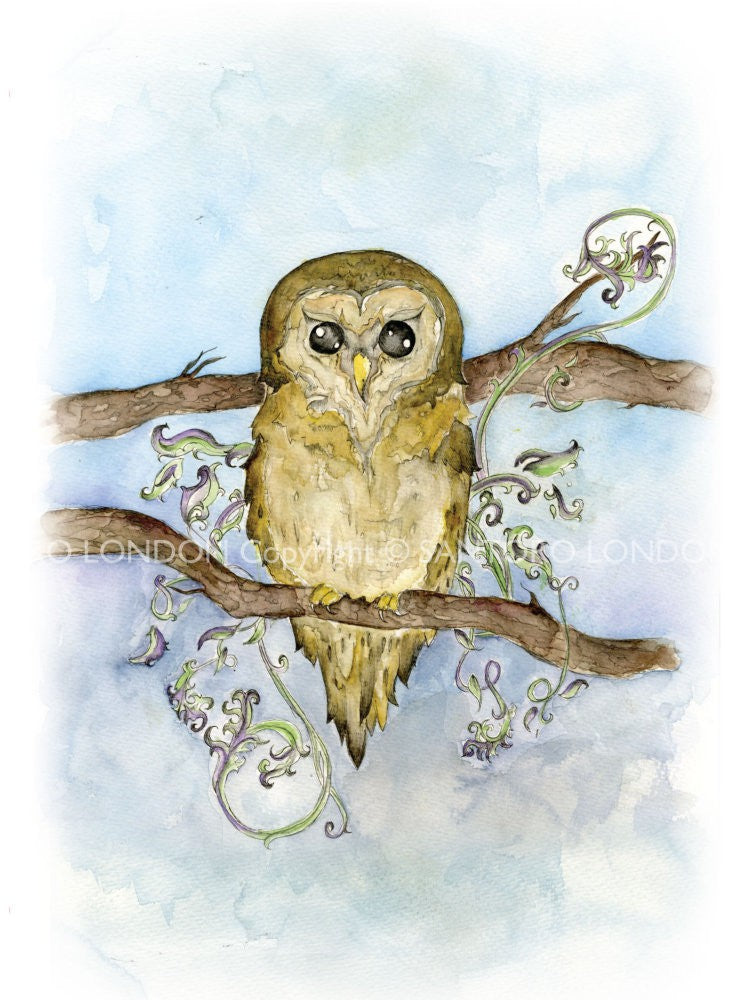Felicitare Eclectic-The Owl