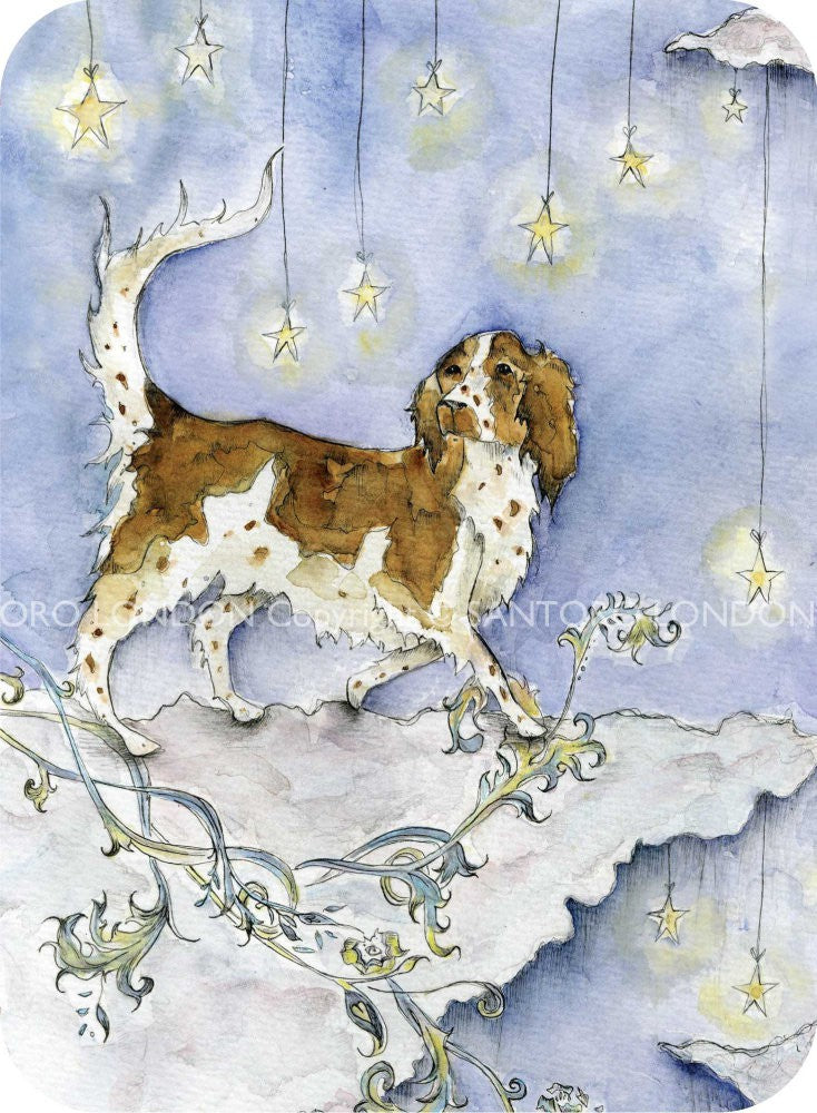 Felicitare Eclectic-The Spaniel