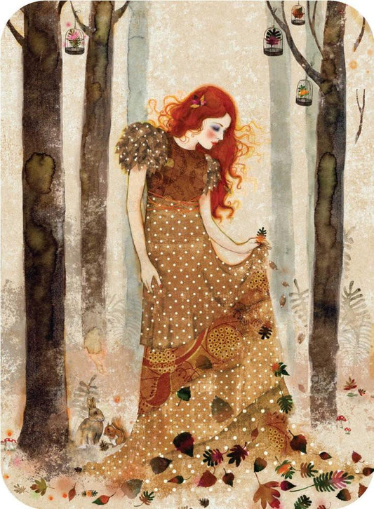 Felicitare Eclectic-Autumn Leaves