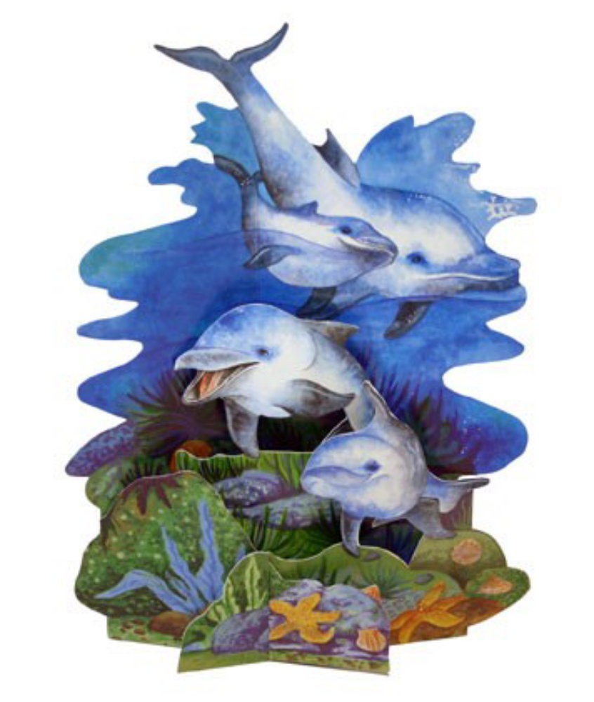 Felicitare 3D-Oceanul adanc