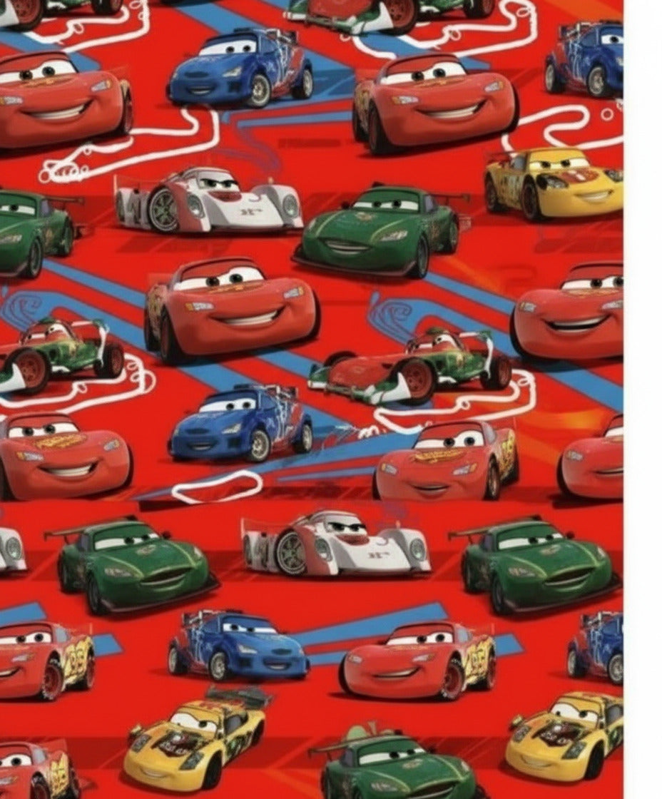 Hartie pentru cadouri Cars Disney 200 x 70 cm