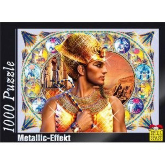Puzzle 1000 piese cu efect metalic model Ramses - Nitzi.ro