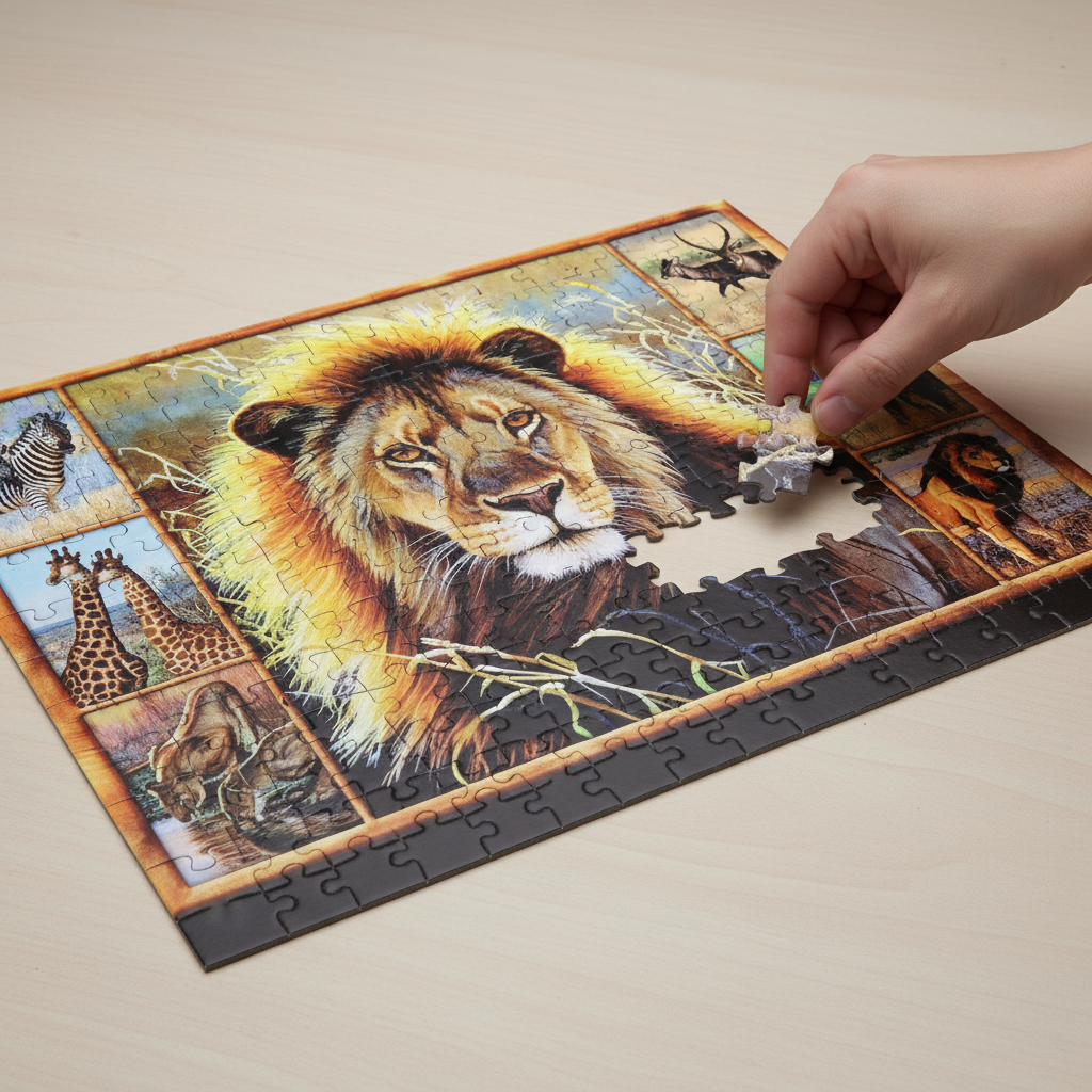 Puzzle Wildlife Leu 1000 piese
