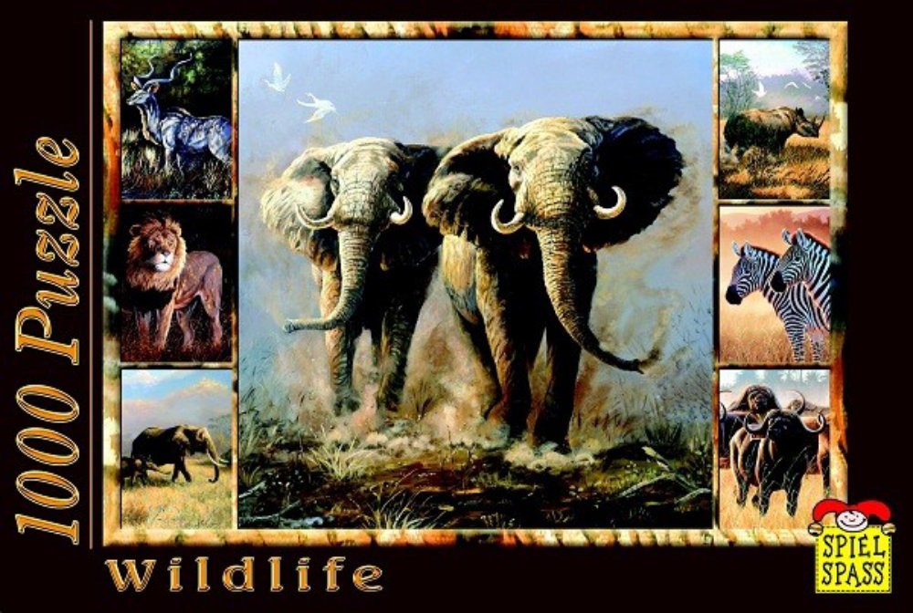 Puzzle Wildlife Elefant 1000 piese