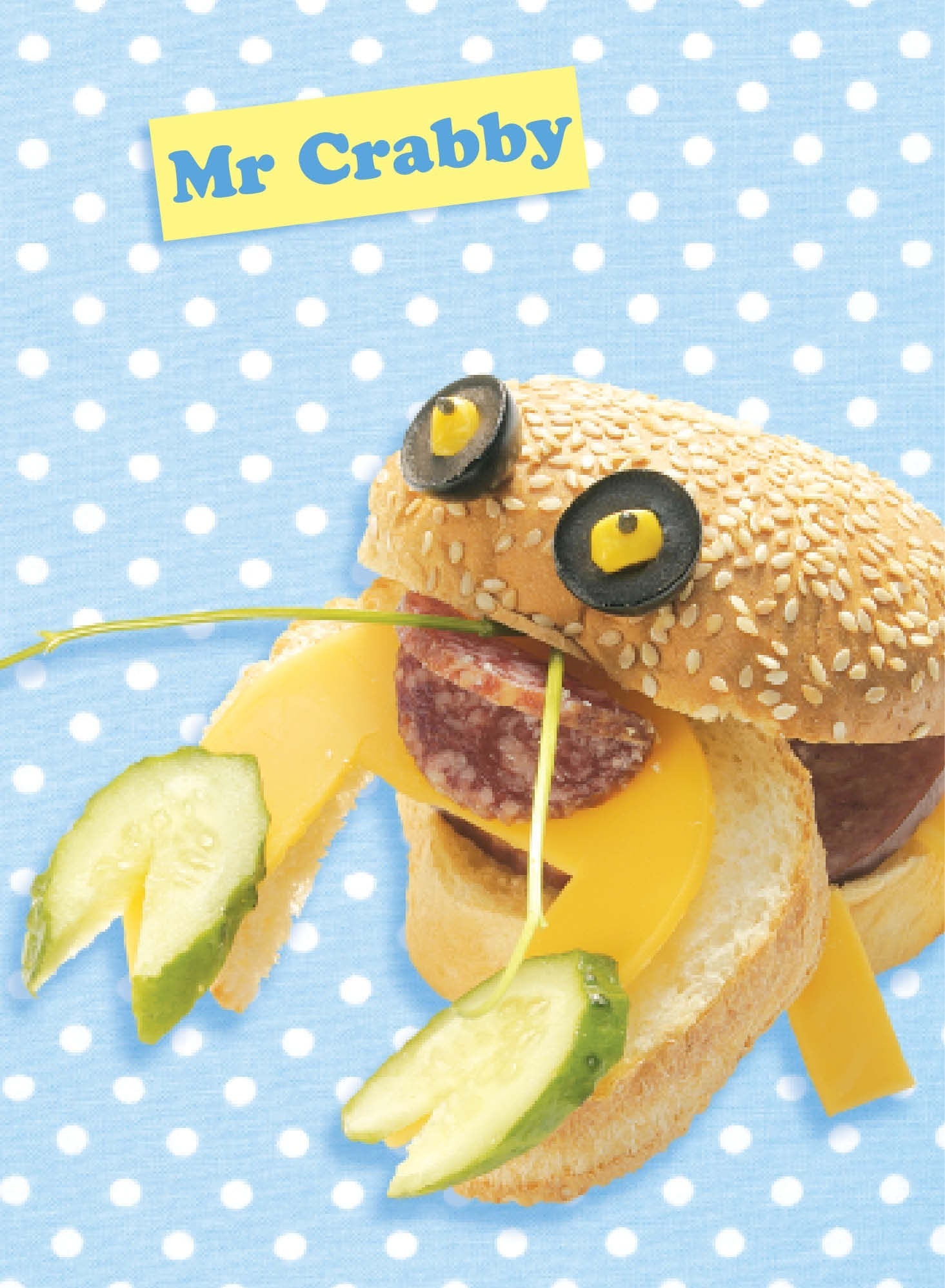 Felicitare amuzanta gastronomica-Domnul crab
